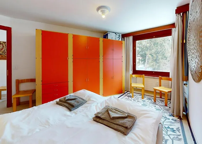 公寓 Abitaziun Quadratscha 22 - 萨梅丹